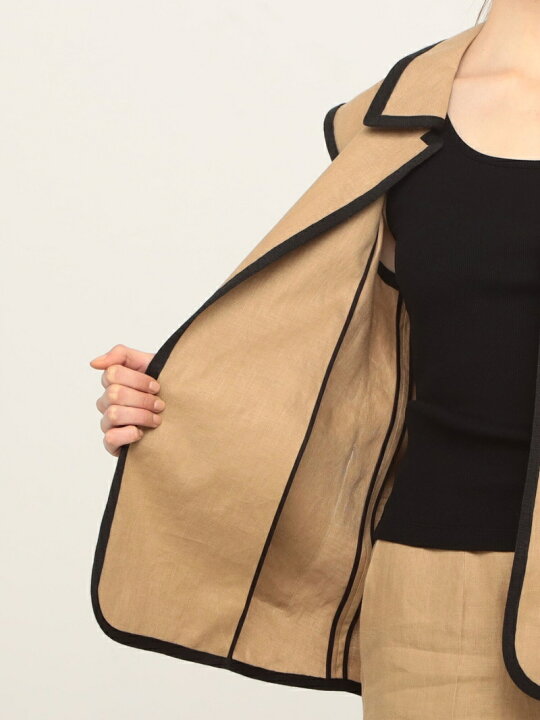 楽天市場】【SALE／40%OFF】ヘンプツイル ジレ DES PRES 