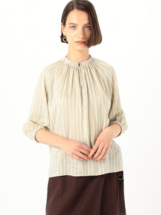 楽天市場】【SALE／30%OFF】トラックストライプ ネックギャザー 