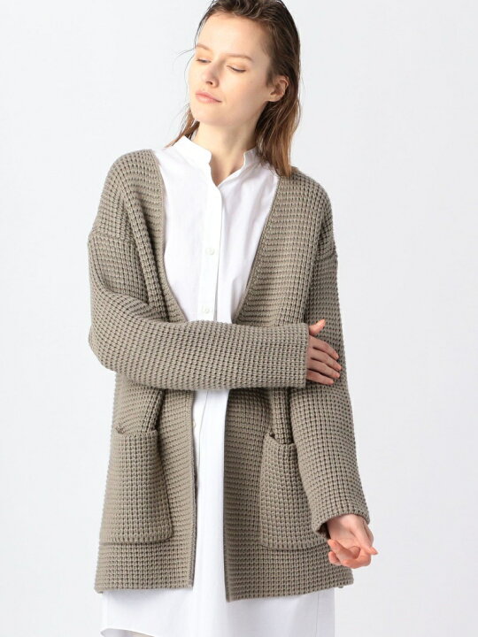 楽天市場】【SALE／40%OFF】ソフトコード ノーカラーカーディガン  