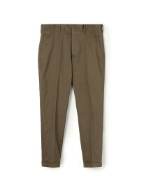 【SALE／50%OFF】チノストレッチ スリムテーパードパンツ TOMORROWLAND MEN トゥモローランド パンツ チノパンツ ワインレッド グレー ネイビー ホワイト カーキグリーン ベージュ ブラック【RBA_E】【送料無料】[Rakuten Fashion]