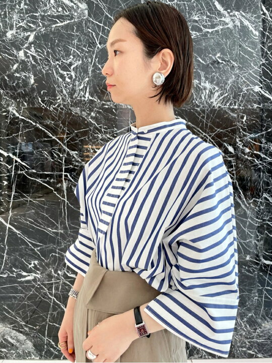 楽天市場】【SALE／30%OFF】コットントロピカルストライプ ハーフ 
