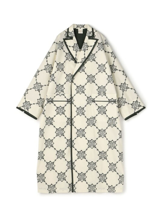 楽天市場】【SALE／50%OFF】シャンブルプリント ガウンコート 