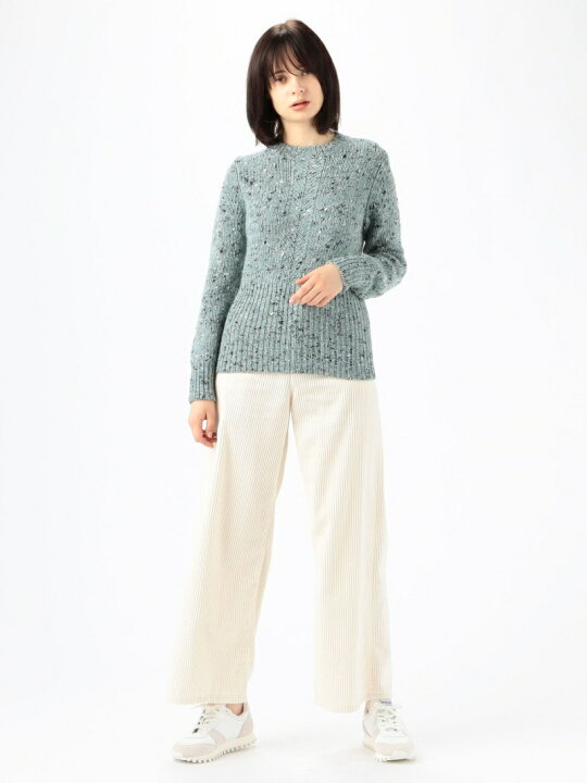 楽天市場】【SALE／30%OFF】ウールアルパカ ミックスカラーニットプル  