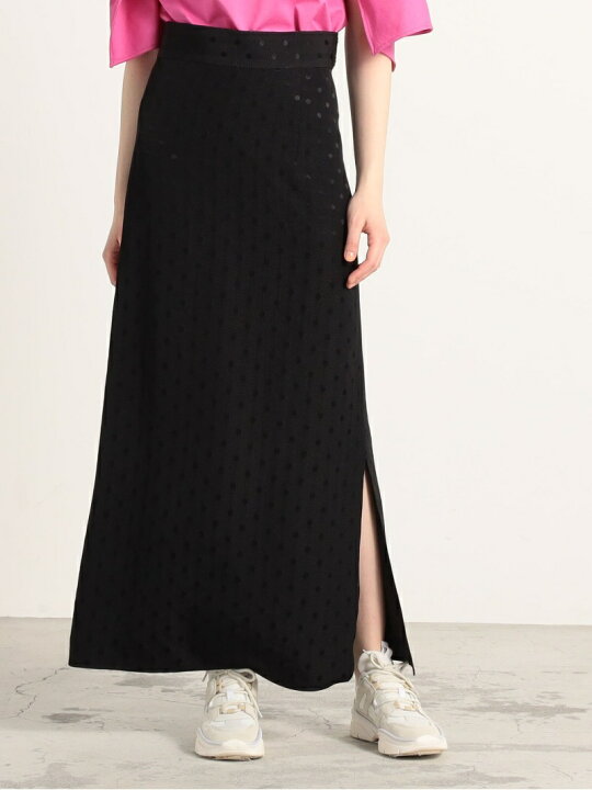 楽天市場】【SALE／40%OFF】シャドードット ロングセミタイトスカート 