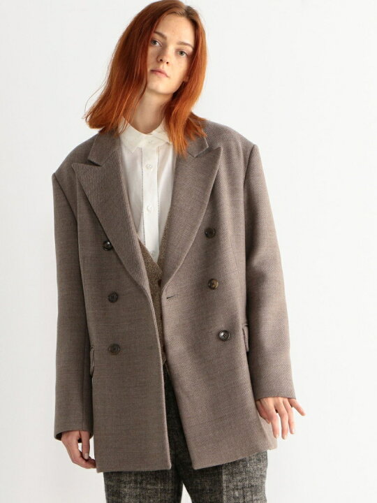 楽天市場】【SALE／30%OFF】ウールツイル ジャケットコート BACCA  
