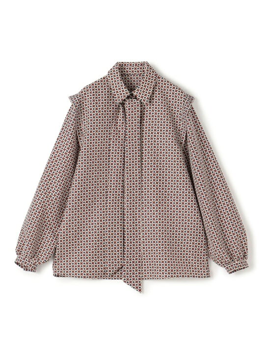 楽天市場】【SALE／30%OFF】コモンフラワープリント ボウタイブラウス 