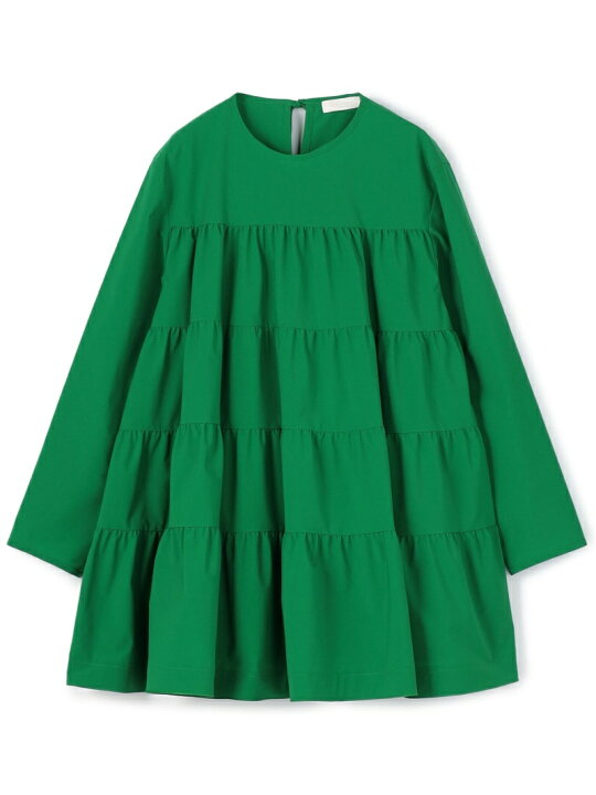 楽天市場】【SALE／40%OFF】ストレッチタフタ ティアードブラウス 