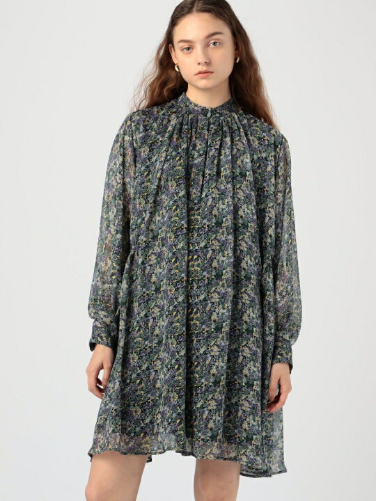 楽天市場】【SALE／40%OFF】フローラルプリント ギャザーミニ  