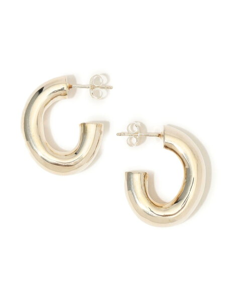 les solides small oval bold フープピアス TOMORROWLAND GOODS トゥモローランド アクセサリー・腕時計 ピアス シルバー【送料無料】[Rakuten Fashion]