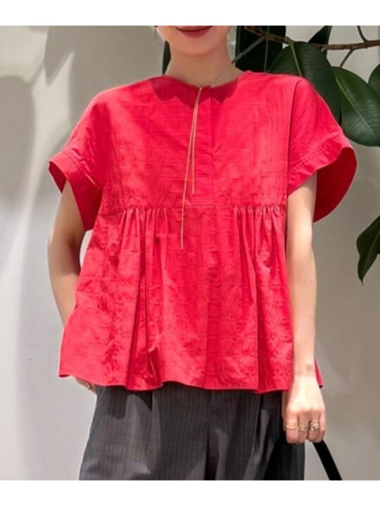 楽天市場】【SALE／30%OFF】ボーダーサッカー サックブラウス Ballsey 