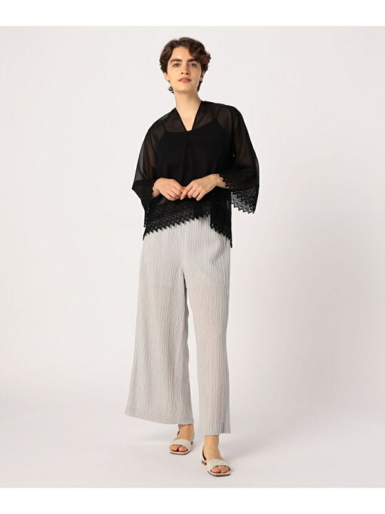楽天市場】【SALE／50%OFF】ルコットンオーガンジー ネックリボン 