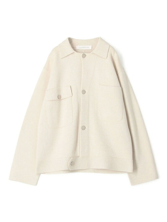 楽天市場】【SALE／50%OFF】コットンシルクミラノリブ ブルゾン 
