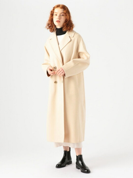 楽天市場】【SALE／30%OFF】ウールビーバー ロングコート 