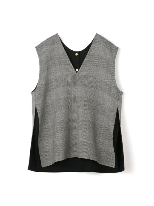 楽天市場】【SALE／30%OFF】ウールシルクブロックトゥース 4-wayジレ 