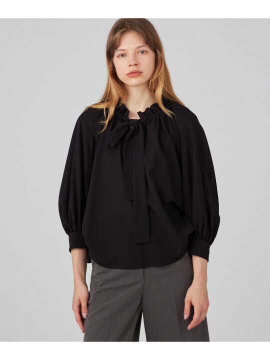 楽天市場】【SALE／40%OFF】シアートロ フリルネックブラウス Ballsey 
