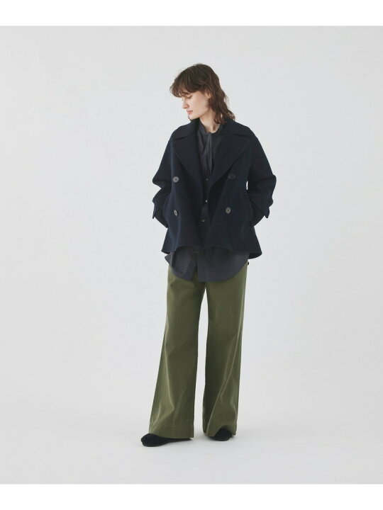 楽天市場】ウールカシミヤダブルフェイス Pコート GALERIE VIE  