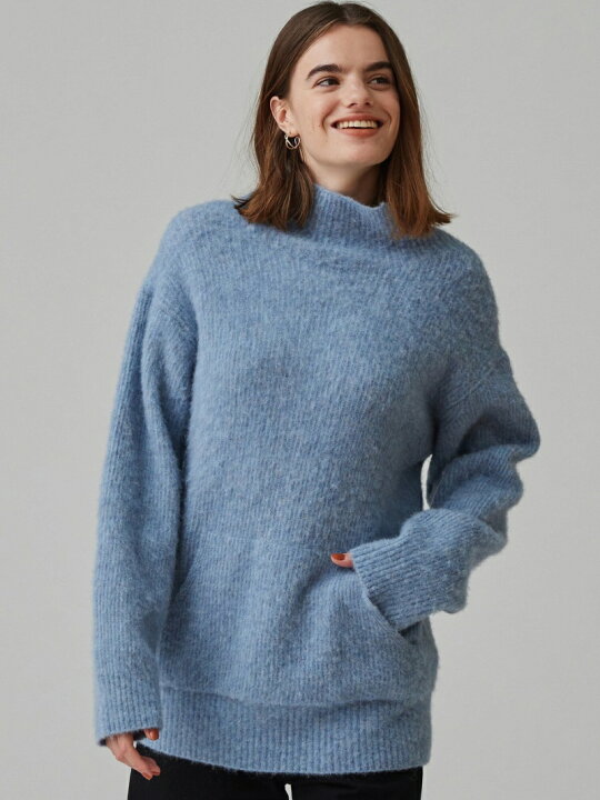 楽天市場】【SALE／40%OFF】フラッフィーアルパカ ハイネックプル  