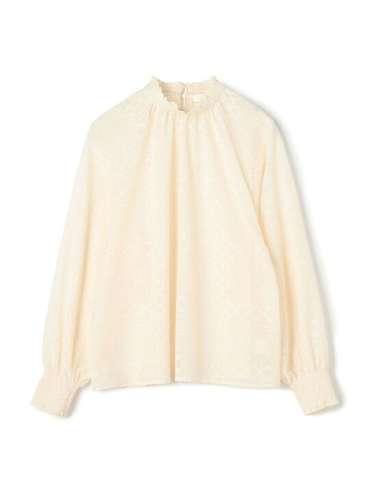 楽天市場】【SALE／40%OFF】タングルレース シャーリングブラウス 