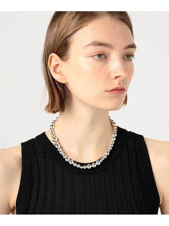 楽天市場】【SALE／30%OFF】LIE STUDIO ボールチェーンネックレス 