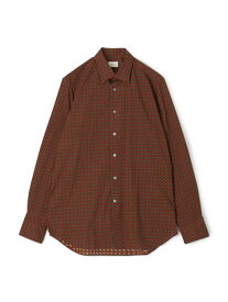 【SALE／50%OFF】BAGUTTA コットンポリウレタン プリントシャツ TOMORROWLAND BUYING WEAR トゥモローランド トップス シャツ・ブラウス【RBA_E】【送料無料】[Rakuten Fashion]