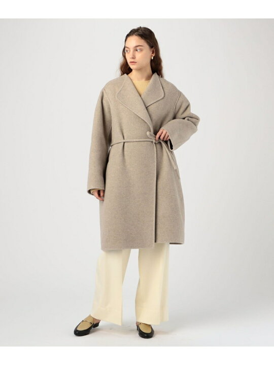 楽天市場】【SALE／40%OFF】ウールカシミヤダブルフェイス オーバー 