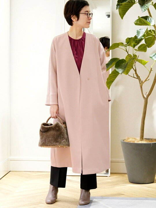 楽天市場】【SALE／30%OFF】ポリエステルウール ベルテッドコート  