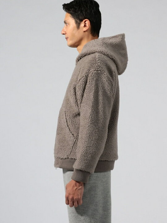 楽天市場】【SALE／30%OFF】シープボア フーデッドジップアップ 