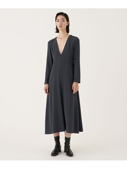 楽天市場】【SALE／50%OFF】ライトダブルクロス Vネックワンピース DES 