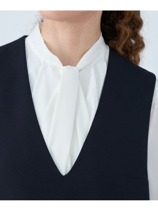 楽天市場】【SALE／40%OFF】ジョーゼットジャージー Vネック