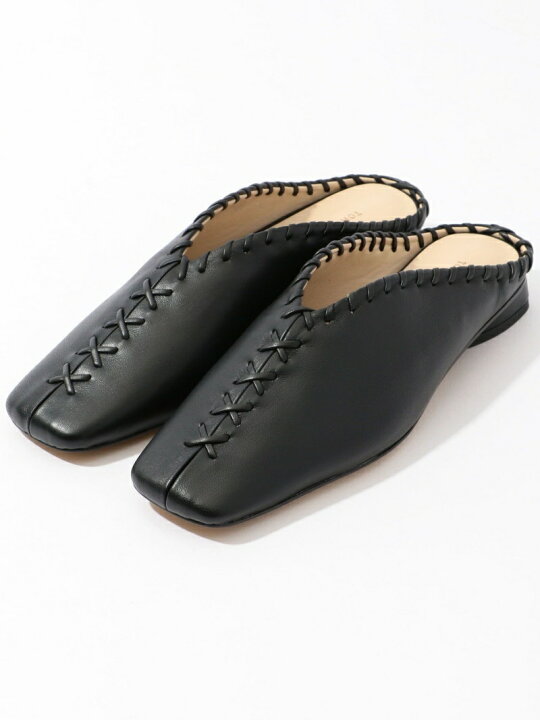 楽天市場】【SALE／30%OFF】TOMORROWLAND レザーステッチスリッポン  