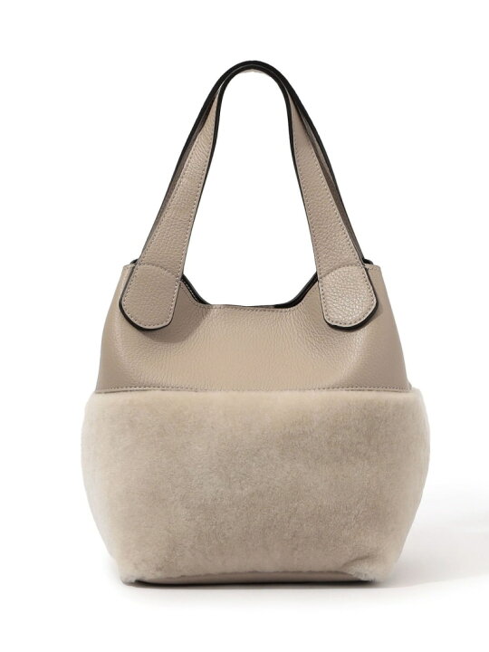 楽天市場】【SALE／40%OFF】RIPANI ANNA ムートンコンビバッグ  