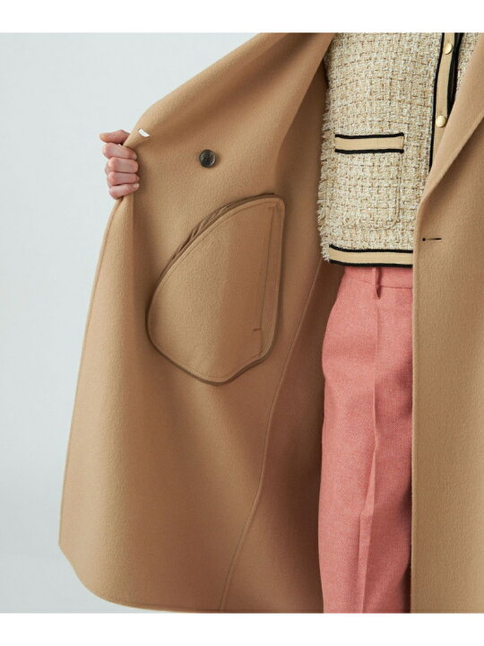 楽天市場】ウールカシミヤリバー チェスターコート Ballsey 