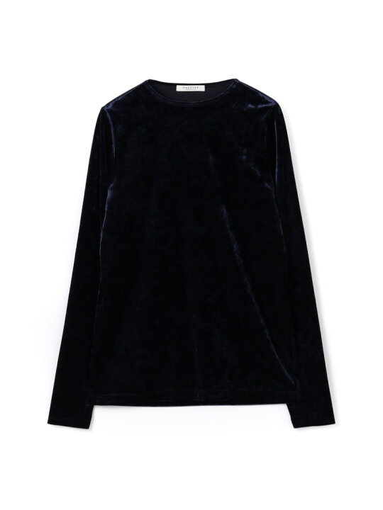 楽天市場】【SALE／40%OFF】ベロア ロングスリーブプルオーバー 
