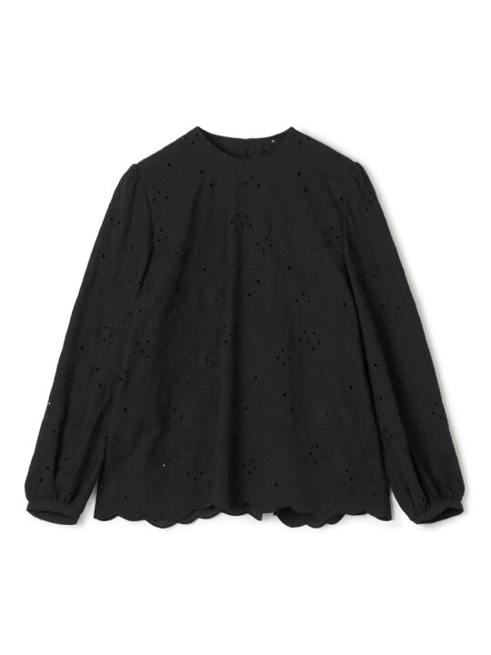 楽天市場】【SALE／40%OFF】ボイルフラワーエンブロイダリー ラッフル 