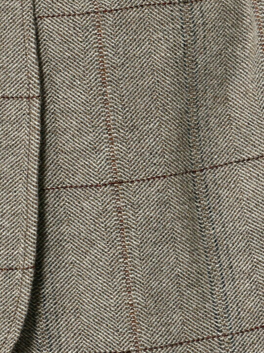 楽天市場】【SALE／50%OFF】ウールヘリンボーンチェック ベルテッド 