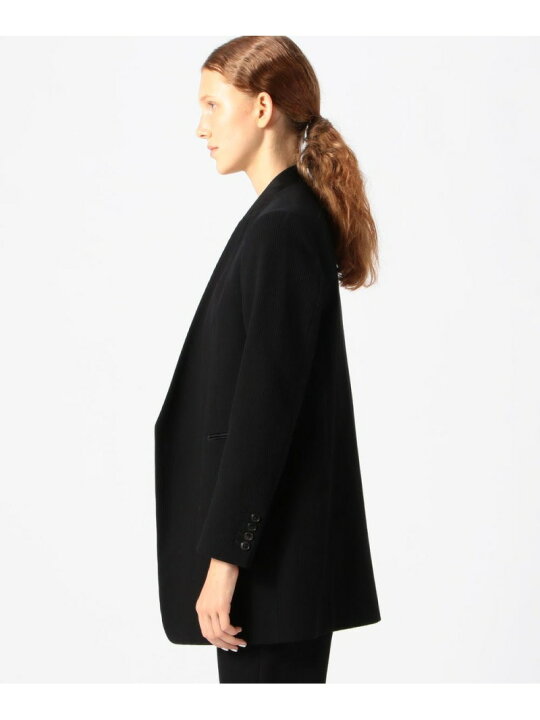 楽天市場】【SALE／40%OFF】コットンピケ ノーカラーロングジャケット 