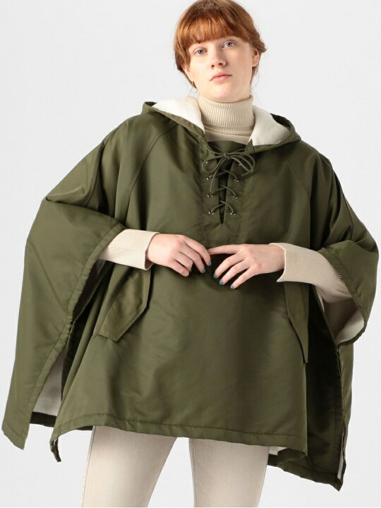 楽天市場】【SALE／60%OFF】ナイロンフリース ポンチョ MACPHEE 