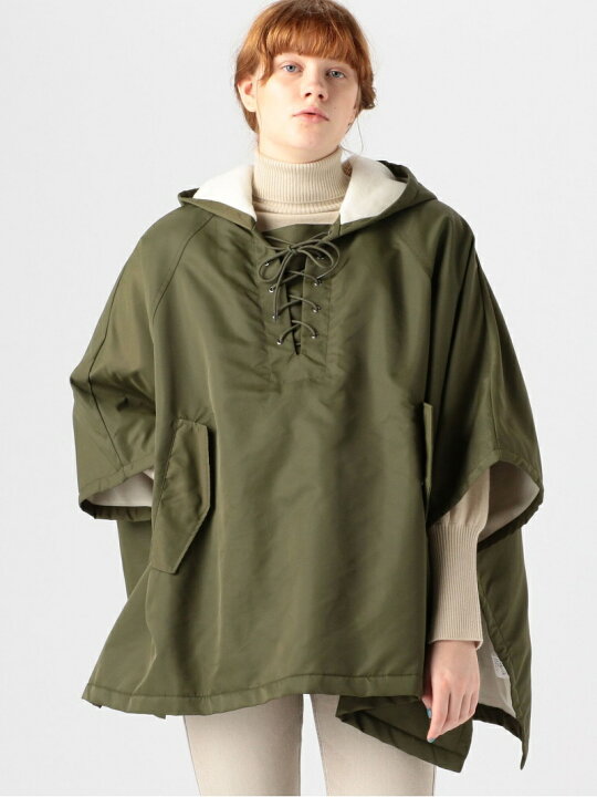 楽天市場】【SALE／60%OFF】ナイロンフリース ポンチョ MACPHEE 