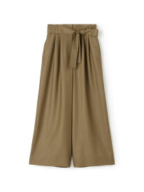 【SALE／40%OFF】ライトカルゼ ベルテッドパンツ Ballsey トゥモローランド パンツ スラックス・ドレスパンツ ブラウン ベージュ グレー グリーン ブラック【RBA_E】【送料無料】[Rakuten Fashion]
