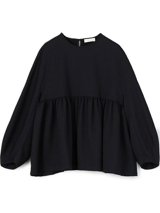 楽天市場】【SALE／40%OFF】ランバスジャカード ペプラムブラウス 