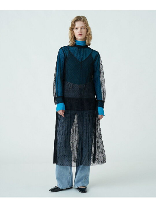 楽天市場】【SALE／40%OFF】ドットチュールレース キャミソール  