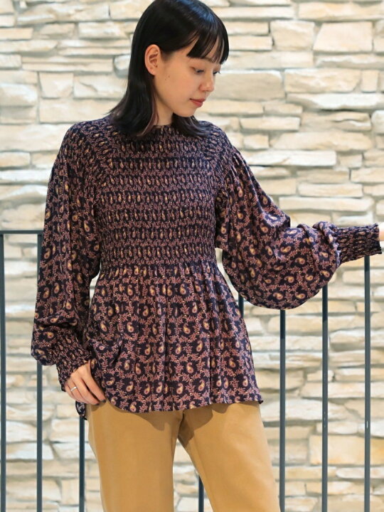 楽天市場】【SALE／40%OFF】レーヨンシルクペイズリープリント 