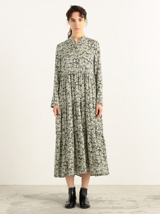 楽天市場】【SALE／30%OFF】クラウドフラワープリント ティアード  