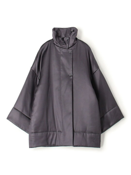 楽天市場】【SALE／40%OFF】レザーライクサテン パデットコート DES 