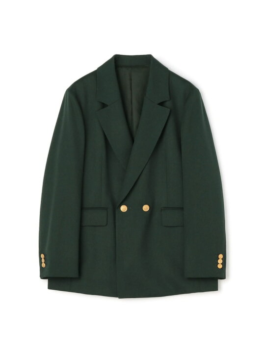 楽天市場】ウールギャバジン ダブルブレストジャケット MACPHEE  