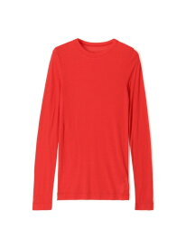シアージャージー クルーネックプルオーバー MACPHEE トゥモローランド トップス カットソー・Tシャツ グレー パープル グリーン レッド ホワイト ピンク ベージュ ブルー オレンジ【送料無料】[Rakuten Fashion]