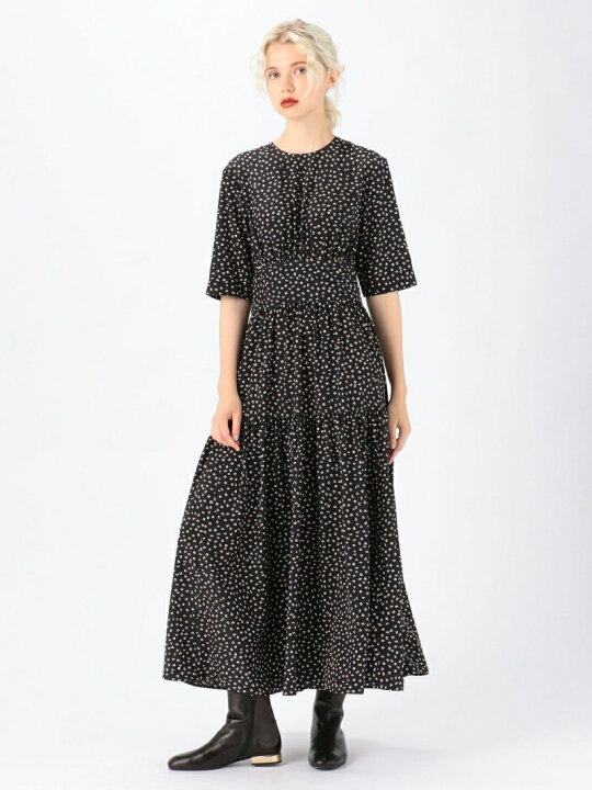 楽天市場】【SALE／30%OFF】パンジープリント クルーネックマキシ  