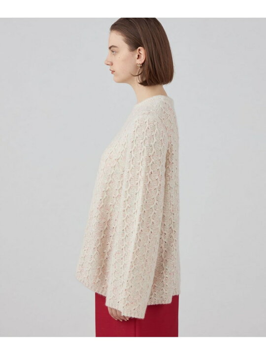 楽天市場】【SALE／60%OFF】Cashmere Collection フレアスリーブプル 
