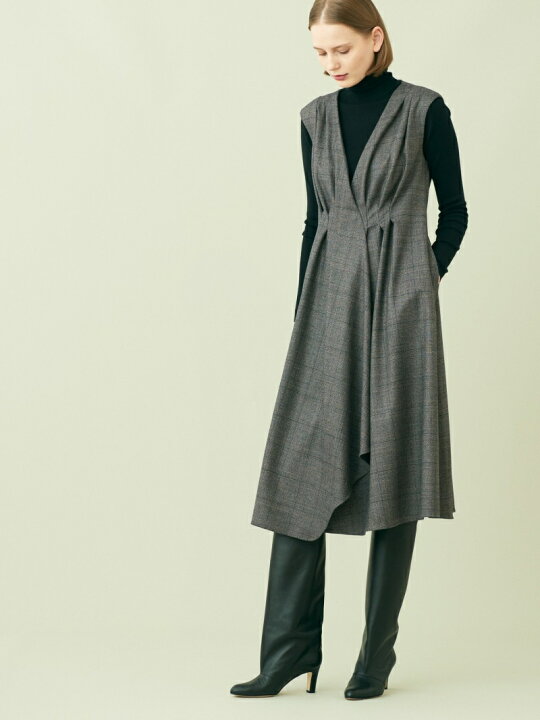 楽天市場】【SALE／30%OFF】ウールシャークウィンドウ カシュクール  