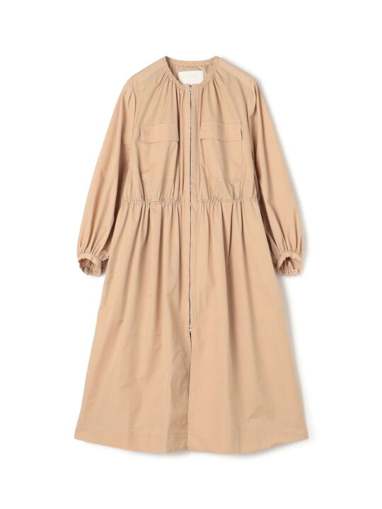 楽天市場】ライトタフタ ジップアップロングコート Ballsey  